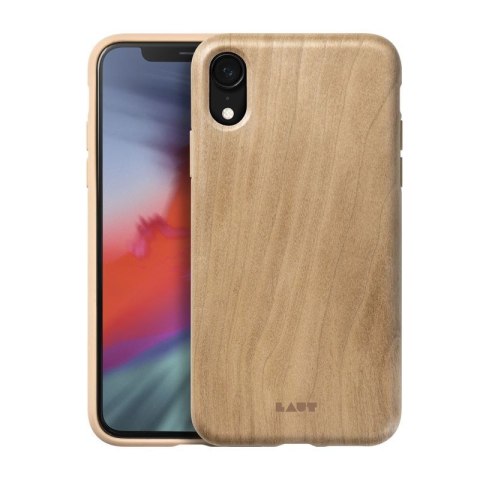 Laut PINNACLE - Etui iPhone XR z prawdziwego drewna (Cherry Wood) Laut PINNACLE - Etui iPhone XR z prawdziwego drewna (Cherry Wood)