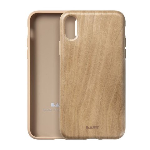 Laut PINNACLE - Etui iPhone XR z prawdziwego drewna (Cherry Wood) Laut PINNACLE - Etui iPhone XR z prawdziwego drewna (Cherry Wood)