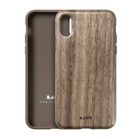 Laut PINNACLE - Etui iPhone XR z prawdziwego drewna (Walnut) Laut PINNACLE - Etui iPhone XR z prawdziwego drewna (Walnut)