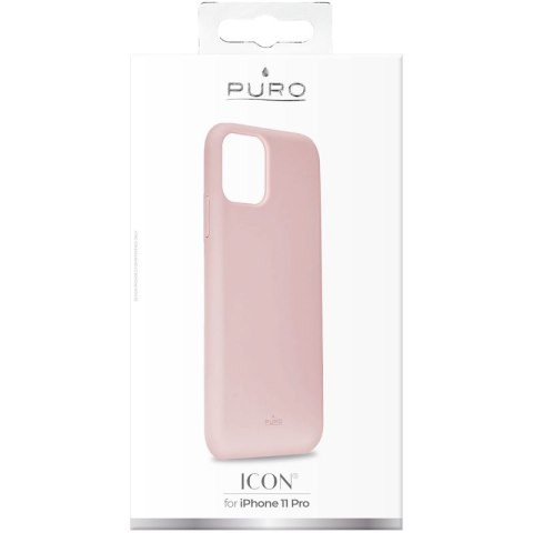 PURO ICON Cover - Etui iPhone 11 Pro (piaskowy róż) PURO ICON Cover - Etui iPhone 11 Pro (piaskowy róż)