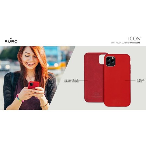 PURO ICON Cover - Etui iPhone 11 Pro (piaskowy róż) PURO ICON Cover - Etui iPhone 11 Pro (piaskowy róż)