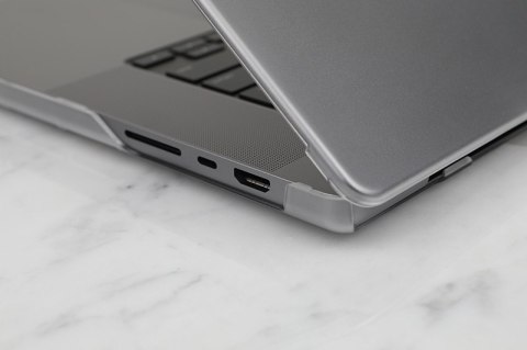 Moshi iGlaze Hardshell Case - Obudowa MacBook Air 13.6" M3 (2024) / M2 (2022) (Stealth Black) Moshi iGlaze Hardshell Case - Obudowa MacBook Air 13.6" M3 (2024) / M2 (2022) (Stealth Black)