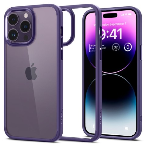 Spigen Ultra Hybrid - Etui do iPhone 14 Pro (Fioletowy) Spigen Ultra Hybrid - Etui do iPhone 14 Pro (Fioletowy)