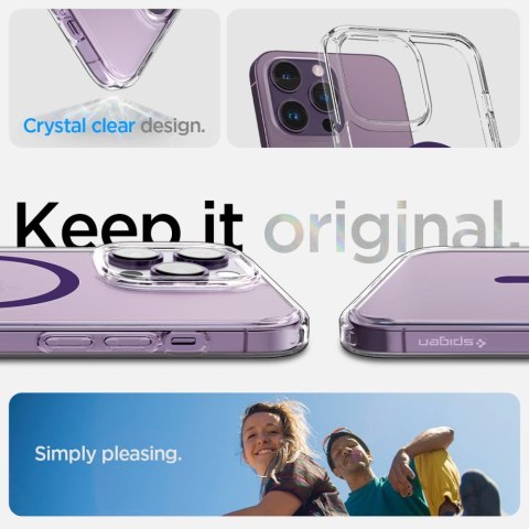 Spigen Ultra Hybrid Mag MagSafe - Etui do iPhone 14 Pro Max (fioletowy) Spigen Ultra Hybrid Mag MagSafe - Etui do iPhone 14 Pro Max (fioletowy)