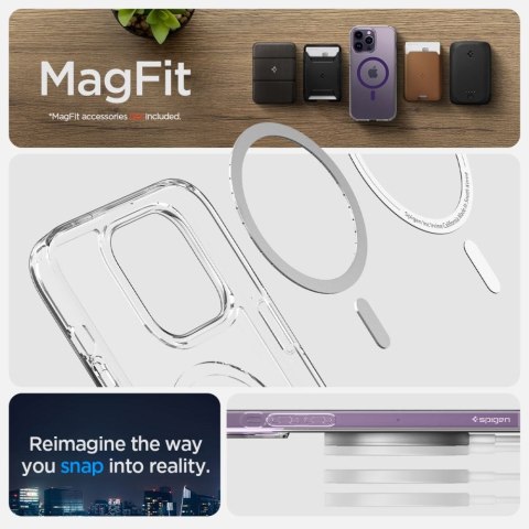 Spigen Ultra Hybrid Mag MagSafe - Etui do iPhone 14 Pro (fioletowy) Spigen Ultra Hybrid Mag MagSafe - Etui do iPhone 14 Pro (fioletowy)