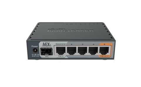 MikroTik RB760IGS hEX S Router 5xRJ45 1000Mb/s 1xSFP MikroTik RB760IGS hEX S Router 5xRJ45 1000Mb/s 1xSFP