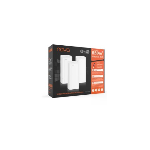 Tenda EX12 3-Pack AX3000 System Mesh Wi-Fi 6 (trzypak) Tenda EX12 3-Pack AX3000 System Mesh Wi-Fi 6 (trzypak)