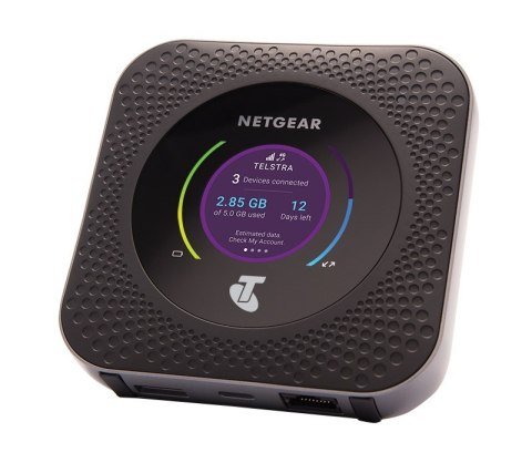 Router mobilny NETGEAR MR1100-100EUS (3G/4G/LTE SIM; 2,4 GHz, 5 GHz) Router mobilny NETGEAR MR1100-100EUS (3G/4G/LTE SIM; 2,4 GHz, 5 GHz)