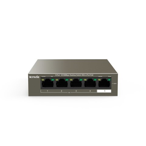 Switch PoE Tenda TEF1105P-4-38W (5x 10/100Mbps) Switch PoE Tenda TEF1105P-4-38W (5x 10/100Mbps)