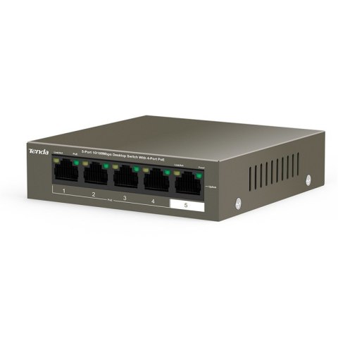 Switch PoE Tenda TEF1105P-4-38W (5x 10/100Mbps) Switch PoE Tenda TEF1105P-4-38W (5x 10/100Mbps)