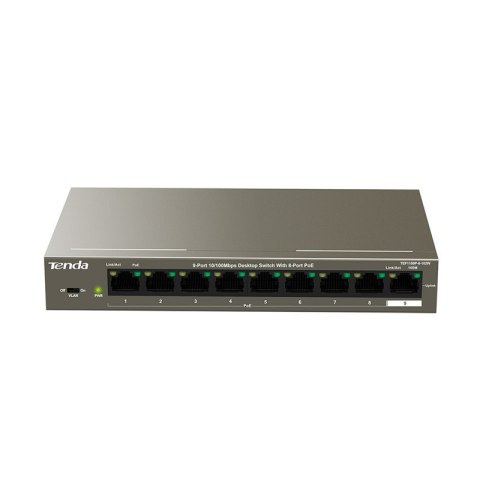 Switch Tenda TEF1109P-8-102W 9-portowy, szybki, nie Switch Tenda TEF1109P-8-102W 9-portowy, szybki, nie