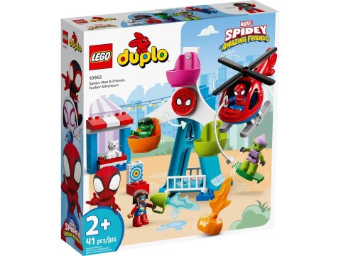 LEGO DUPLO 10963 Spider-Man i przyjaciele w wesołym miasteczku LEGO DUPLO 10963 Spider-Man i przyjaciele w wesołym miasteczku