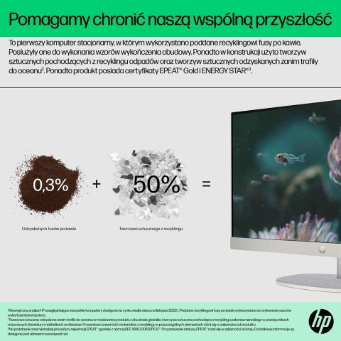 HP AIO 24-cr0011nw i5-1335U 23.8"FHD AG IPS 16GB DDR4 3200 SSD512 Intel Iris Xe Graphics Win11 2Y Shell White HP AIO 24-cr0011nw i5-1335U 23.8"FHD AG IPS 16GB DDR4 3200 SSD512 Intel Iris Xe Graphics Win11 2Y Shell White