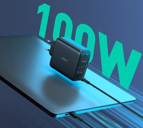 AUKEY PA-B7S ŁADOWARKA SIECIOWA GAN USB-C 100W PD AUKEY PA-B7S ŁADOWARKA SIECIOWA GAN USB-C 100W PD