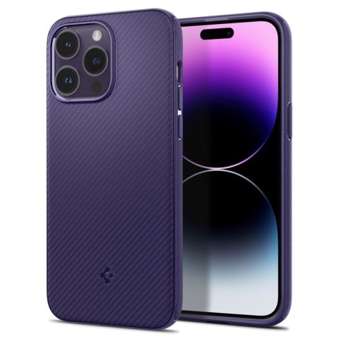Spigen Mag Armor - Etui do iPhone 14 Pro Max (fioletowy) Spigen Mag Armor - Etui do iPhone 14 Pro Max (fioletowy)