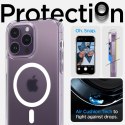 Spigen Ultra Hybrid Mag MagSafe - Etui do iPhone 14 Pro (Frost Clear)