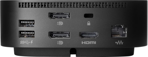 Stacja dokująca + zasilacz HP USB-C G5 Essential Dock 120W czarna 72C71AA Stacja dokująca + zasilacz HP USB-C G5 Essential Dock 120W czarna 72C71AA