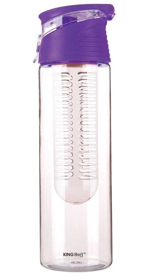 BUTELKA BIDON NA WODĘ Z WKŁADEM NA OWOCE 800ML KH-1192 BUTELKA BIDON NA WODĘ Z WKŁADEM NA OWOCE 800ML KH-1192
