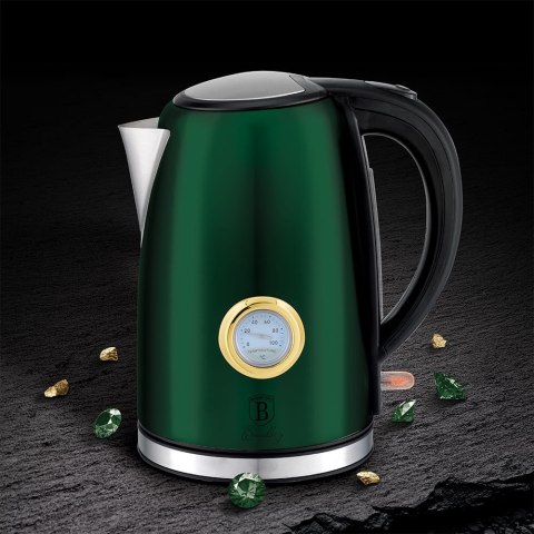 CZAJNIK ELEKTRYCZNY 1.7L Z TERMOMETREM BERLINGER HAUS EMERALD BH-9072 CZAJNIK ELEKTRYCZNY 1.7L Z TERMOMETREM BERLINGER HAUS EMERALD BH-9072