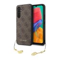 Guess 4G Charms Collection - Etui Samsung Galaxy A54 5G (brązowy)