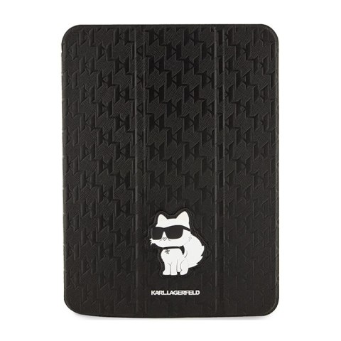 Karl Lagerfeld Folio Magnet Allover Saffiano Monogram NFT Choupette - Etui iPad 10.9" (2022) (Czarny) Karl Lagerfeld Folio Magnet Allover Saffiano Monogram NFT Choupette - Etui iPad 10.9" (2022) (Czarny)