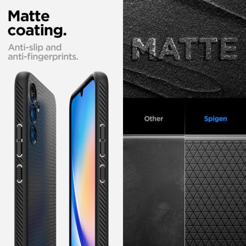 Spigen Liquid Air - Etui do Samsung Galaxy A34 5G (Matte Black) Spigen Liquid Air - Etui do Samsung Galaxy A34 5G (Matte Black)