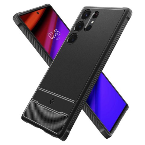 Spigen Rugged Armor - Etui do Samsung Galaxy S23 Ultra (Matte Black) Spigen Rugged Armor - Etui do Samsung Galaxy S23 Ultra (Matte Black)