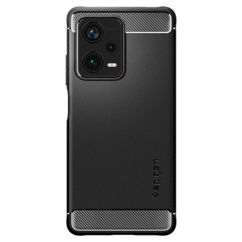 Spigen Rugged Armor - Etui do Xiaomi Redmi Note 12 Pro+ (Czarny) Spigen Rugged Armor - Etui do Xiaomi Redmi Note 12 Pro+ (Czarny)