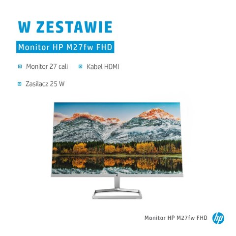 MONITOR HP LED, IPS 27" M27fw (2H1A4E9) MONITOR HP LED, IPS 27" M27fw (2H1A4E9)