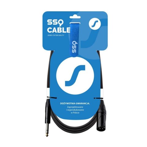 SSQ JSXM1 Event - Jack stereo 6.3 / XLR Meski SSQ JSXM1 Event - Jack stereo 6.3 / XLR Meski