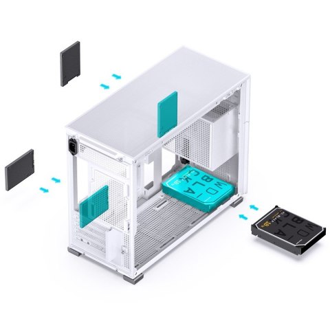 Jonsbo D31 MESH Screen Micro-ATX Tempered Glass white Jonsbo D31 MESH Screen Micro-ATX Tempered Glass white