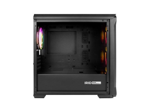 Obudowa NATEC Genesis Irid 503 ARGB NPC-1559 (Micro ATX, Mini ITX; kolor czarny) Obudowa NATEC Genesis Irid 503 ARGB NPC-1559 (Micro ATX, Mini ITX; kolor czarny)