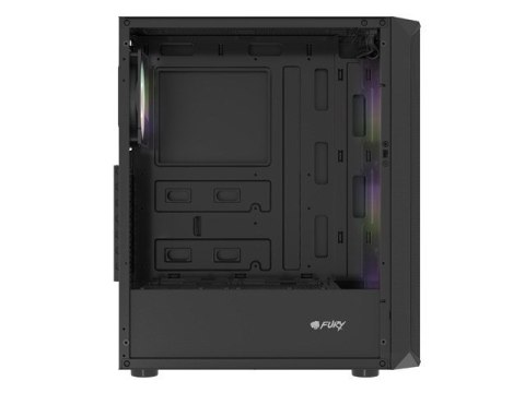 FURY OBUDOWA KOMPUTEROWA FURY SHOBO SH4F RGB MIDI Z OKNEM CZARNA FURY OBUDOWA KOMPUTEROWA FURY SHOBO SH4F RGB MIDI Z OKNEM CZARNA