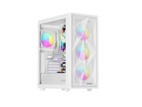 NATEC OBUDOWA GAMINGOWA GENESIS DIAXID 605 ARGB MIDI TOWER USB-C Z OKNEM BIAŁA NATEC OBUDOWA GAMINGOWA GENESIS DIAXID 605 ARGB MIDI TOWER USB-C Z OKNEM BIAŁA