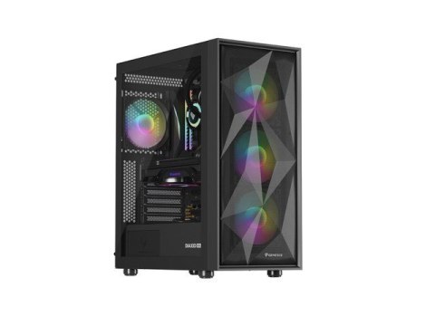 NATEC OBUDOWA GAMINGOWA GENESIS DIAXID 605 ARGB MIDI TOWER USB-C Z OKNEM CZARNA NATEC OBUDOWA GAMINGOWA GENESIS DIAXID 605 ARGB MIDI TOWER USB-C Z OKNEM CZARNA