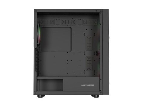 NATEC OBUDOWA GAMINGOWA GENESIS DIAXID 605 ARGB MIDI TOWER USB-C Z OKNEM CZARNA NATEC OBUDOWA GAMINGOWA GENESIS DIAXID 605 ARGB MIDI TOWER USB-C Z OKNEM CZARNA