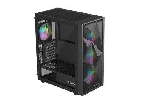 NATEC OBUDOWA GAMINGOWA GENESIS DIAXID 605 ARGB MIDI TOWER USB-C Z OKNEM CZARNA NATEC OBUDOWA GAMINGOWA GENESIS DIAXID 605 ARGB MIDI TOWER USB-C Z OKNEM CZARNA