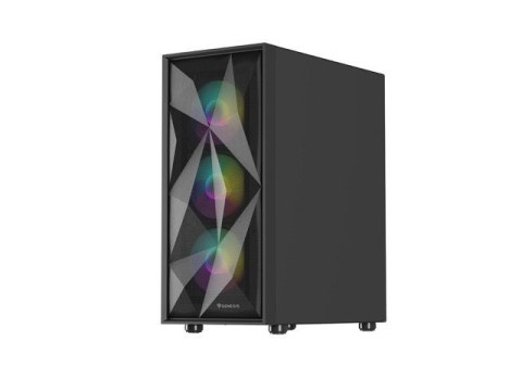NATEC OBUDOWA GAMINGOWA GENESIS DIAXID 605 ARGB MIDI TOWER USB-C Z OKNEM CZARNA NATEC OBUDOWA GAMINGOWA GENESIS DIAXID 605 ARGB MIDI TOWER USB-C Z OKNEM CZARNA