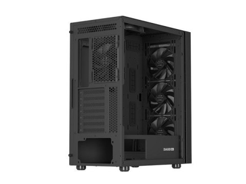 NATEC OBUDOWA GAMINGOWA GENESIS DIAXID 605F MIDI TOWER USB-C Z OKNEM CZARNA NATEC OBUDOWA GAMINGOWA GENESIS DIAXID 605F MIDI TOWER USB-C Z OKNEM CZARNA