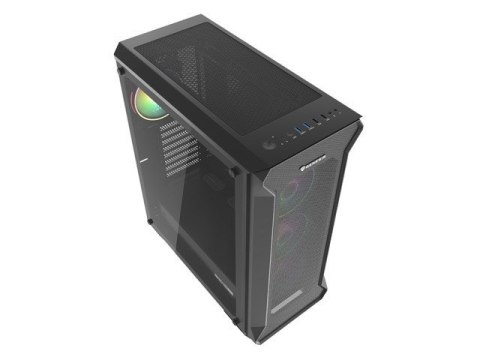 Obudowa NATEC Genesis Irid 505 ARGB NPC-1518 (ATX, Micro ATX, Mini ITX; kolor czarny) Obudowa NATEC Genesis Irid 505 ARGB NPC-1518 (ATX, Micro ATX, Mini ITX; kolor czarny)