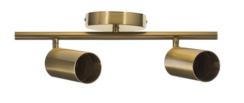 Listwa reflektorowa podwójna złota sufitowa ścienna Activejet SPECTRA kinkiet GU10 do salonu Listwa reflektorowa podwójna złota sufitowa ścienna Activejet SPECTRA kinkiet GU10 do salonu