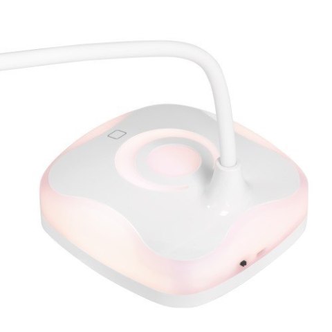 Nowoczesna lampka na biurko LED Activejet CLASSIC PLUS biała z funkcją oświetlenia nocnego Nowoczesna lampka na biurko LED Activejet CLASSIC PLUS biała z funkcją oświetlenia nocnego