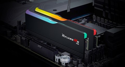 G.SKILL TRIDENT M5 RGB DDR5 2X32GB 6400MHZ CL32 XMP3 BLACK F5-6400J3239G32GX2-RM5RK G.SKILL TRIDENT M5 RGB DDR5 2X32GB 6400MHZ CL32 XMP3 BLACK F5-6400J3239G32GX2-RM5RK