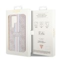 Guess 4G Printed Stripe - Etui Samsung Galaxy S23 Ultra (różowy)