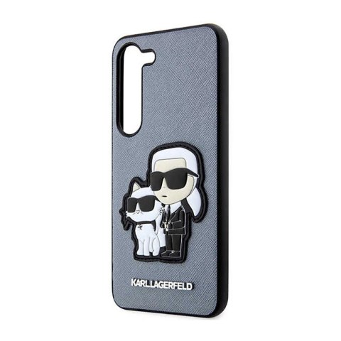 Karl Lagerfeld NFT Saffiano Karl & Choupette - Etui Samsung Galaxy S23+ (szary) Karl Lagerfeld NFT Saffiano Karl & Choupette - Etui Samsung Galaxy S23+ (szary)
