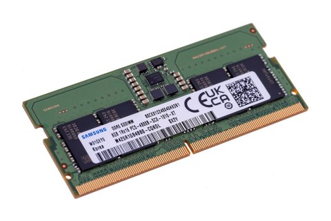 Samsung SO-DIMM 8GB DDR5 1Rx16 4800MHz PC5-38400 M425R1GB4BB0-CQK Samsung SO-DIMM 8GB DDR5 1Rx16 4800MHz PC5-38400 M425R1GB4BB0-CQK
