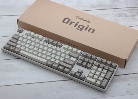 Ducky Origin Vintage Gaming Tastatur, Cherry MX-Blue (US) Ducky Origin Vintage Gaming Tastatur, Cherry MX-Blue (US)