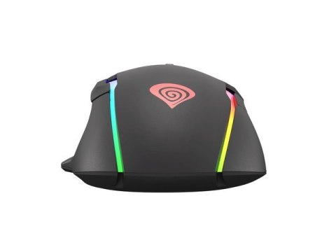 Mysz NATEC Genesis Xenon 220 RGB NMG-1572 (optyczna; 6400 DPI; kolor czarny) Mysz NATEC Genesis Xenon 220 RGB NMG-1572 (optyczna; 6400 DPI; kolor czarny)