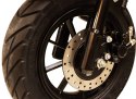Skuter elektryczny E-MIO Destina żółty moc 2000W, prędkość 45 km/h, zasięg 50 km + kufer