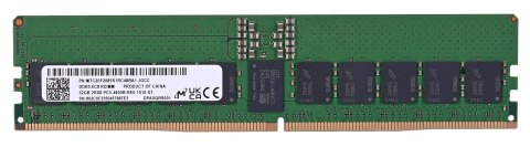 Micron RDIMM 32GB DDR5 2Rx8 4800MHz PC5-38400 ECC REGISTERED MTC20F2085S1RC48BR Micron RDIMM 32GB DDR5 2Rx8 4800MHz PC5-38400 ECC REGISTERED MTC20F2085S1RC48BR